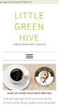 Mobile Screenshot of littlegreenhive.com