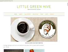 Tablet Screenshot of littlegreenhive.com